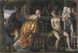 Susanna And The Elders — Antonio Campi