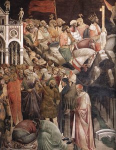 The Triumph Of The Cross (detail) — Agnolo Gaddi