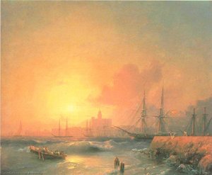 Malaga — Ivan Konstantinovich Aivazovsky