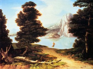 Landscape With A Lake — Washington Allston