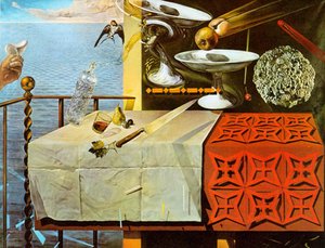 Levende Stilleben — Salvador Dalí