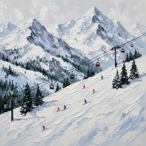 Monolithic Descent: A Sculptural Study Of Alpine Shadows And Frozen Solitude — Laurent Blanc