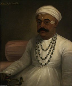 Mahadaji Sindhia — James Wales