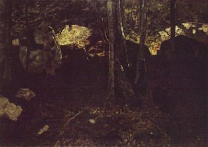 In The Forest, Saut Du Doubs — Carl Eduard Schuch