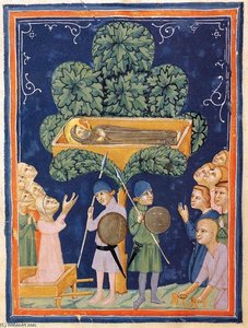 The Morgan Codex (folio 37) — Pacino Di Bonaguida