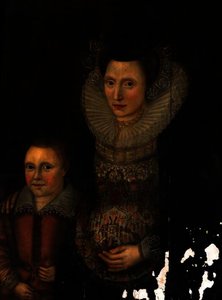 Portrait Of An Unknown Lady With A Child — Marcus The Younger Gheeraerts
