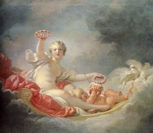 Venus And Cupid (also Called Day) — Jean-honoré Fragonard