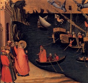 Scenes Of The Life Of St Nicholas (10) — Ambrogio Lorenzetti