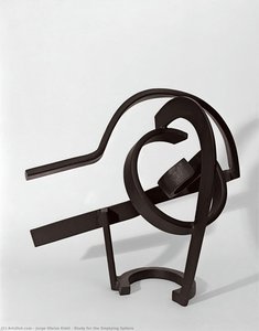 Study For The Emptying Sphere — Jorge Oteiza Enbil