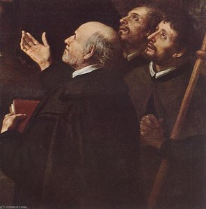 El Niño Jesús Distribuyendo Pan A Los Peregrinos (detalle - ) — Bartolomé Esteban Murillo