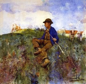The Herd Boy — Edward Arthur Walton