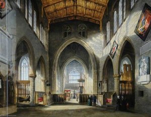 Interior Of Rotherham Parish Church, South Yorkshire — William Cowen