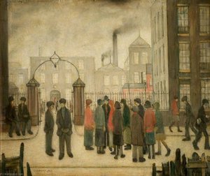 The Mill Gates — Laurence Stephen Lowry