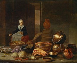 Kitchen Interior — Floris Van Schooten