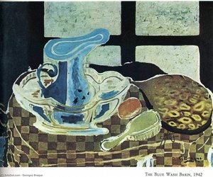 The Blue Washbasin — Georges Braque