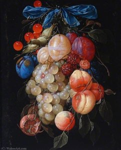 A Garland Of Fruit — Cornelis De Heem