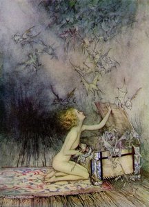 Pandora — Arthur Rackham