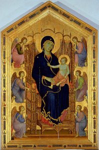 Madonna Rucellai, Uffizi — Duccio Di Buoninsegna