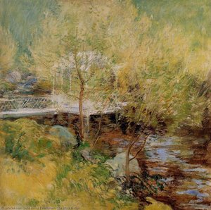 The White Bridge — John Henry Twachtman