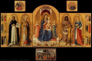 El Retablo De Perugia — Fra Angelico