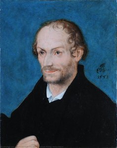Portrait Philipp Melanchthon — Lucas Cranach The Elder