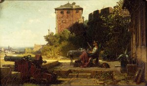 The Old Fortress Commandant — Spitzweg, Carl Friedrich