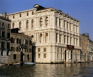 Ca' Pesaro View From The Canal Grande — Baldassare Longhena