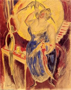 Vaudeville-bird Woman — Charles Demuth