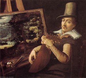 Self-portrait — Paulus Bril