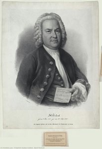 Bach Portrait — Friedrich Gustav Schlick
