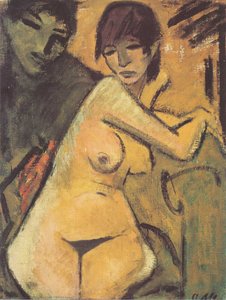 Liebespaar — Otto Mueller