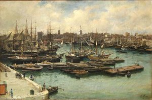 Français Le Quai Aux Huiles — Jean Baptiste Joseph Olive