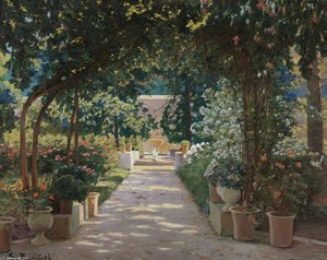 Terrace In Játiva, Valencia — Santiago Rusiñol Prats
