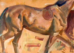 Study Of A Horse — Sir Alfred James Munnings