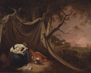 The Dead Soldier — Joseph Wright Af Derby