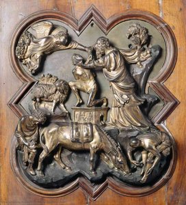 Sacrifice Of Isaac — Filippo Brunelleschi