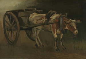 Oxcart — Vincent Willem Van Gogh