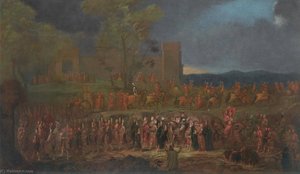 The Procession Of Sultan Ahmed Iii — Jean Baptiste Vanmour