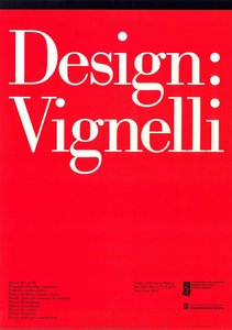 Design: Vignelli Exhibition Poster, Barcelona, Spain — Pablo Martín Páez Gavira