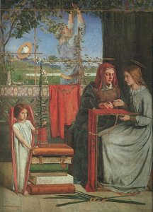 L'enfance De Marie L'mère — Dante Gabriel Rossetti