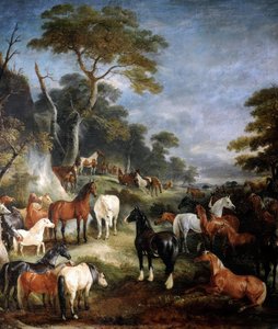 The Council Of Horses (from John Gay's 'fables') — Sr John E Ferneley