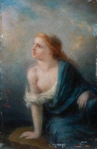 A Young Girl — Pierre Joseph Dedreux Dorcy
