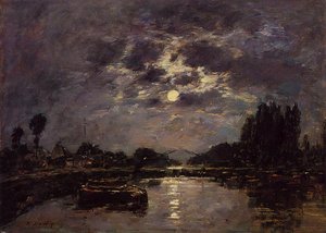 The Effect Of The Moon — Eugène Louis Boudin