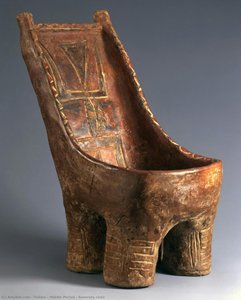 Funerary Chair — Tolima - Middle Period