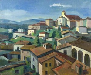 Italian Landscape — Theodor Kern