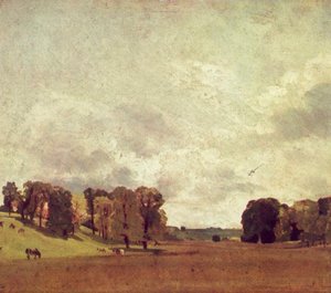 View At Epsom — John Constable