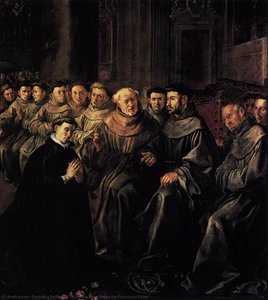 St Bonaventure Enters The Franciscan Order — Francisco De Herrera