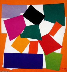 伦敦版纸切画（gouache）- 泰特美术馆 — 亨利·马蒂斯
