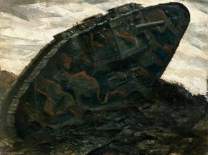 A Tank — Christopher Richard Wynne Nevinson