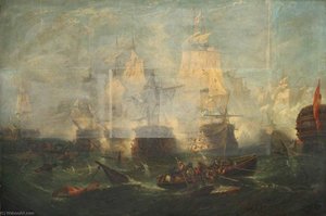 The Battle Of Trafalgar, 21 October 1805 — Frederick J Tudgay